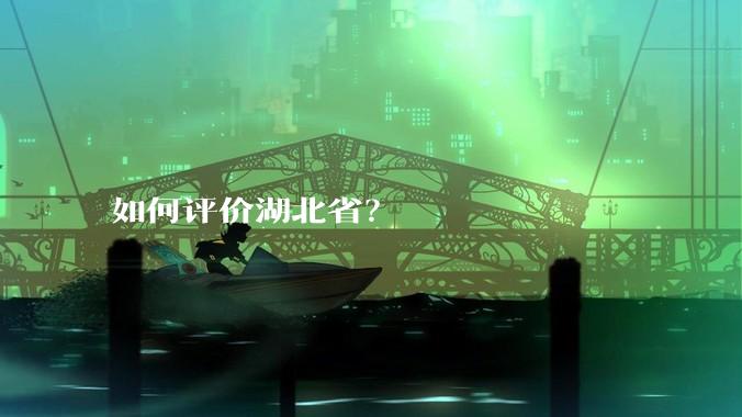 如何评价湖北省？