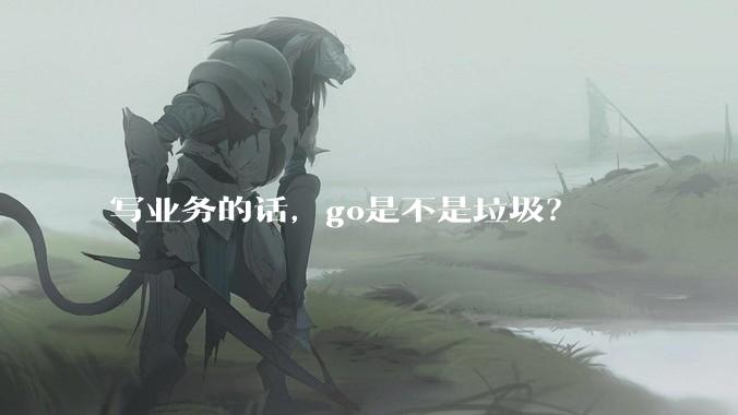 写业务的话，go是不是垃圾？